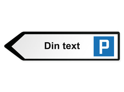 wegweiser-links-klein-ihr-wunschtext