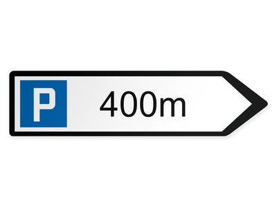 wegweiser-rechts-gross-distanz-zum-parkplatz